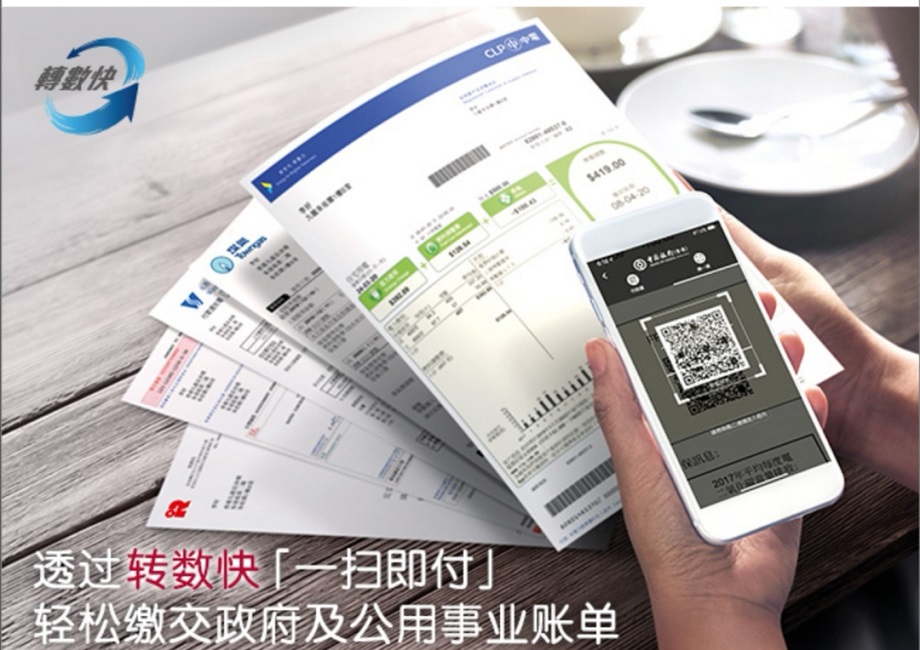 图片七：香港商业银行网站展示的“转数快”移动支付系统的宣传图片。中国银行(香港)供图。.jpg